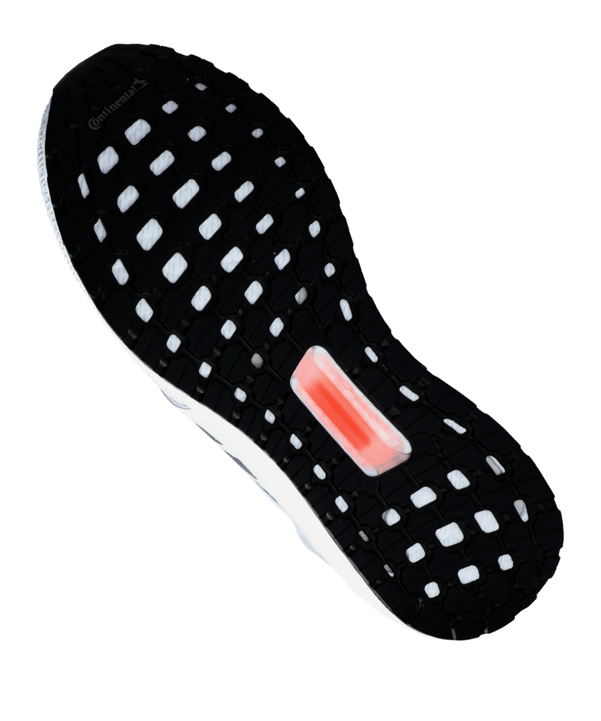 adidas Ultra Boost 20 Running Grau Rot - grau