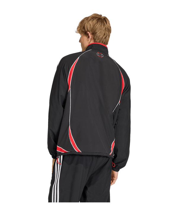 adidas Originals Teamgeist Jacke Schwarz - schwarz