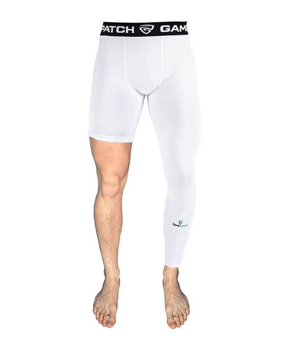 Gamepatch Single-leg Left Tight Weiss F001 - weiss