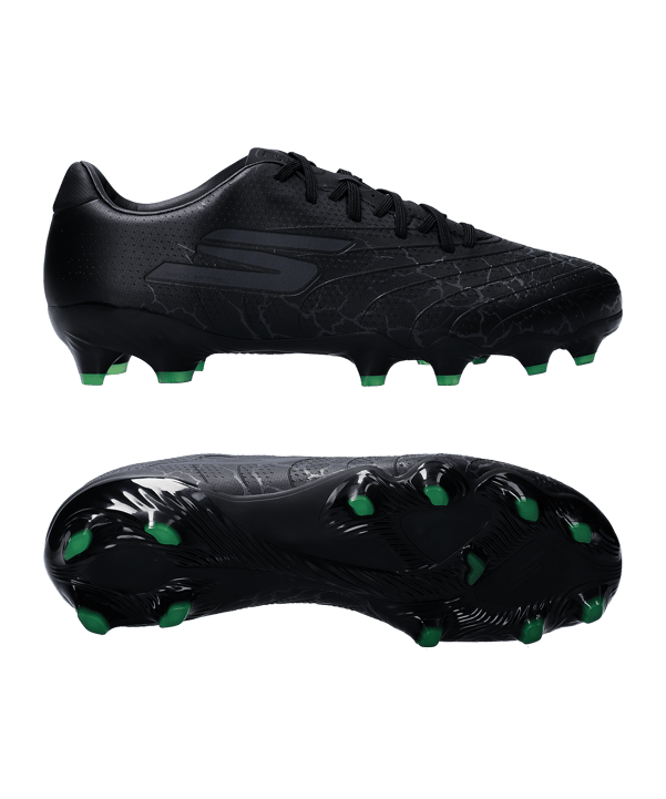 Skechers SKX 01 Academy FG Evergreen Schwarz FBKSL - schwarz