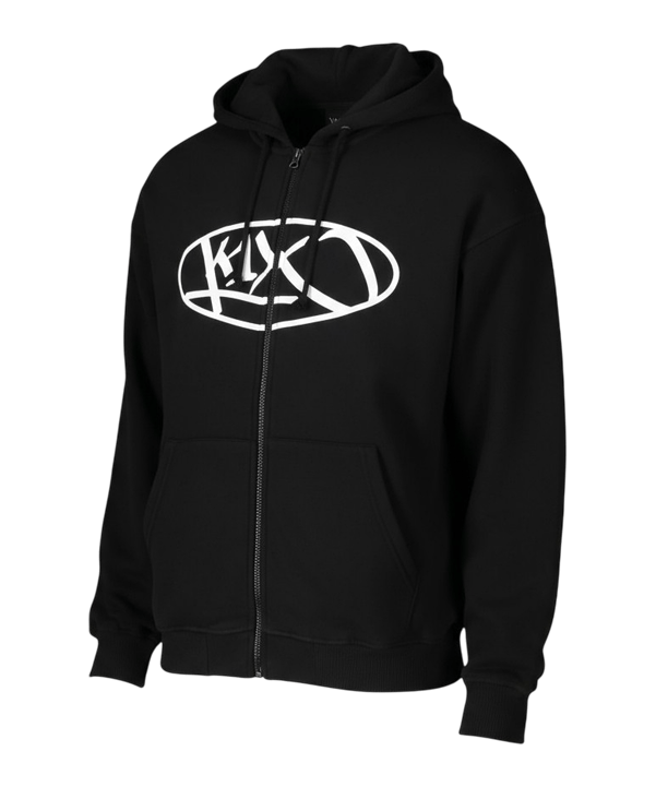 K1X Badge Kapuzenjacke Schwarz - schwarz