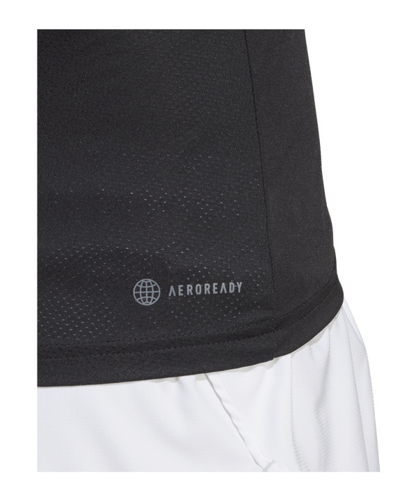 adidas Club Tennis Tank Top Black - schwarz