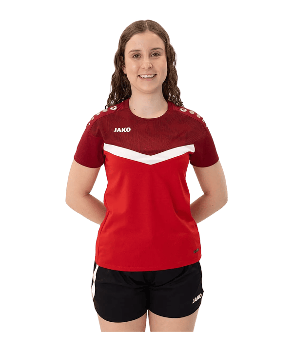 JAKO Iconic T-Shirt Femmes Rouge C103 - rouge