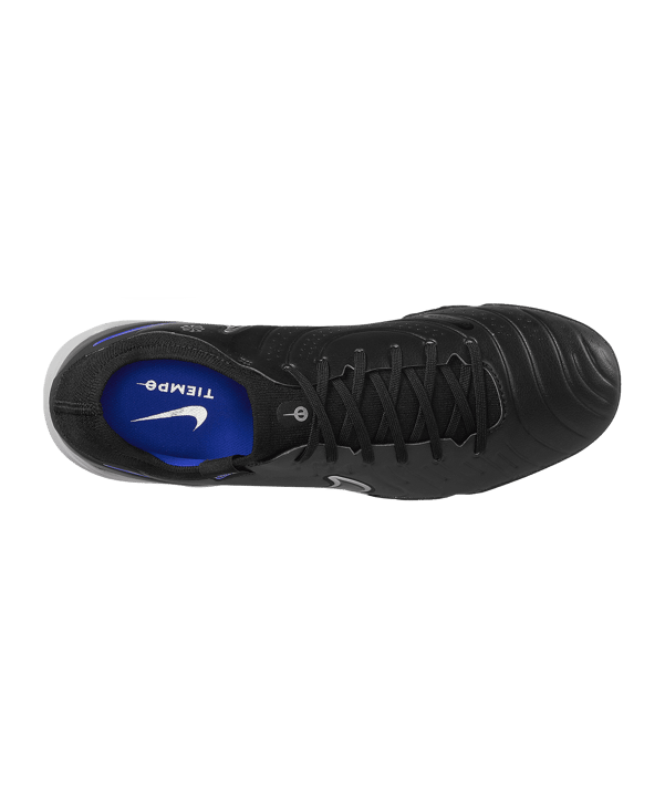 Nike Tiempo Legend X Pro TF Shadow Schwarz Silber Blau F040 - schwarz