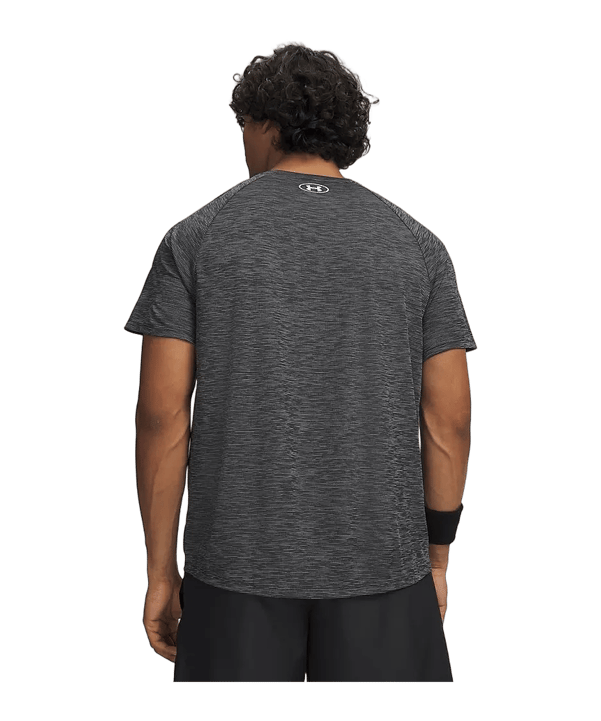 Under Armour Tech Textured T-Shirt Schwarz F001 - schwarz