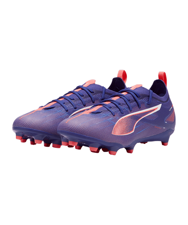PUMA ULTRA 5 Pro FG/AG Formula Jr Kids Lila Weiss F01 - rosa