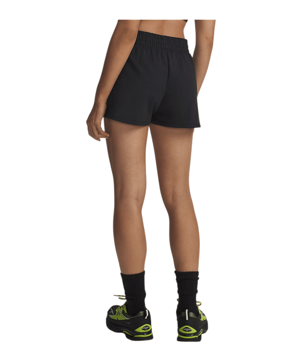 Under Armour Sport Terry Pantaloncini Donna Nero C001 - nero