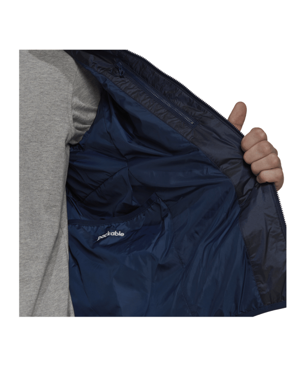 adidas Originals Padpuff Stand Jacke Blau - blau