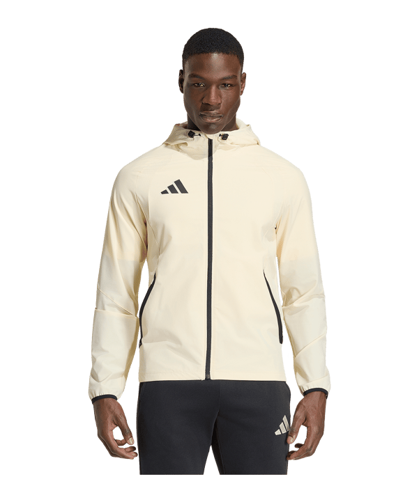 adidas Tiro Travel Windbreaker Beige - beige