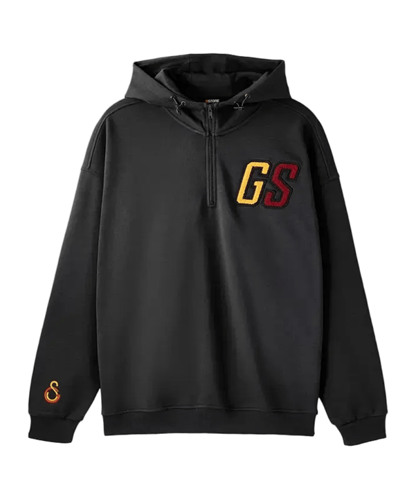 Galatasaray Istanbul Kapuzenjacke Schwarz - schwarz