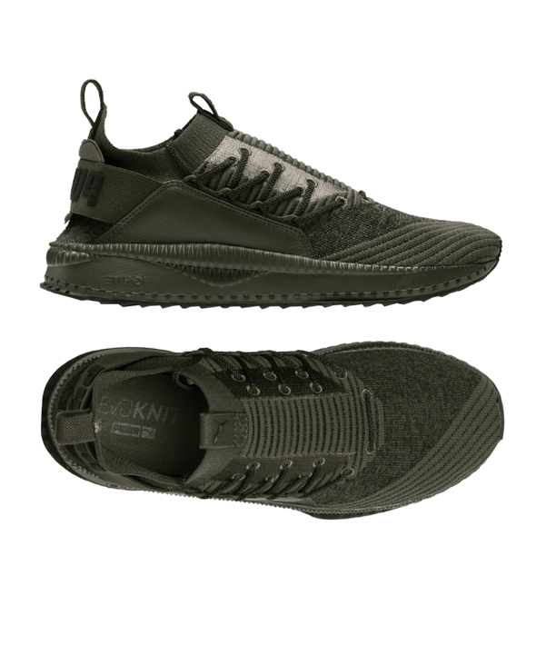 PUMA TSUGI Jun Baroque Sneaker Dunkelgrün F01 - gruen