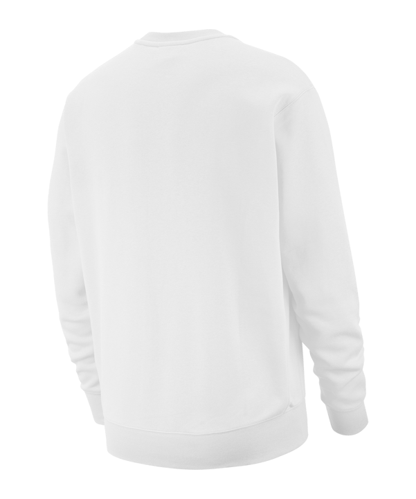 Nike Club Crew Sweatshirt Weiss F100 - weiss