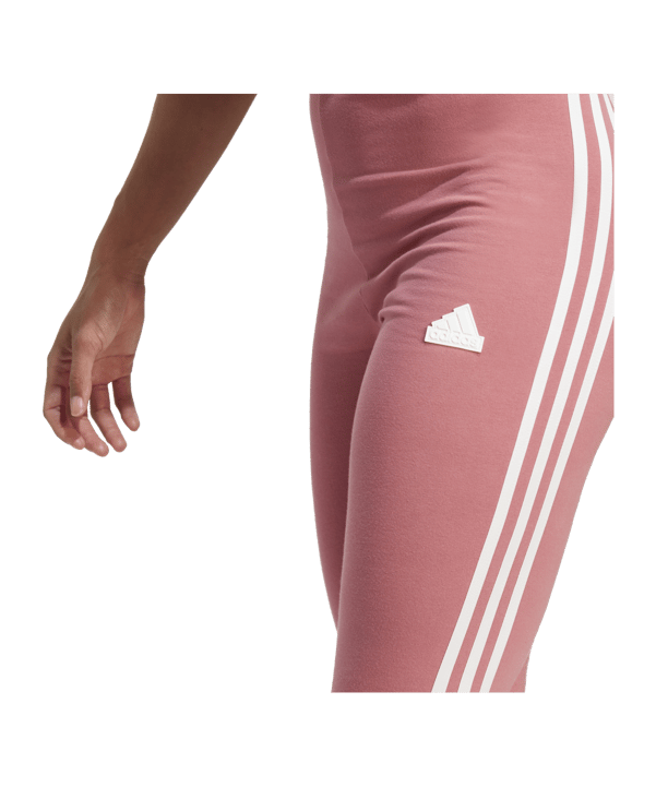 adidas Future Icons 3S Leggings Damen Pink - rosa
