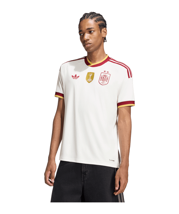 adidas RFEF Espagne Winner Maillot Away 2026 Blanc - blanc