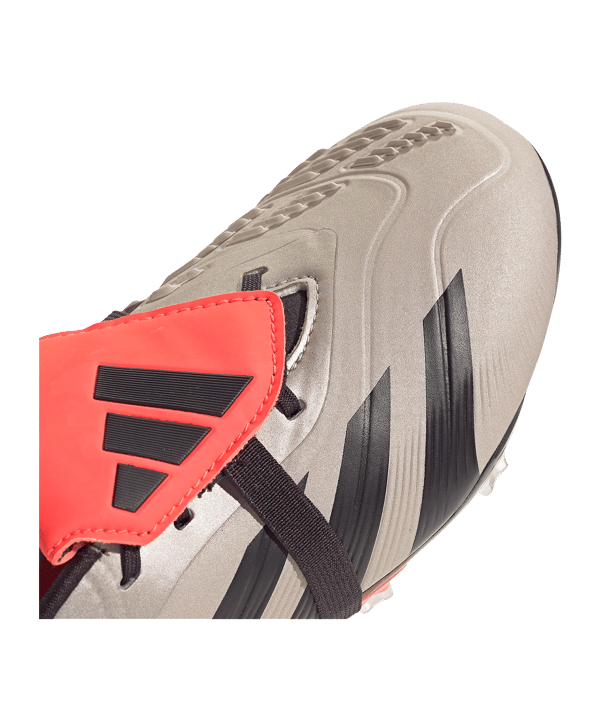 adidas Predator Elite FT FG Vivid Horizon Kids Grau Pink - grau