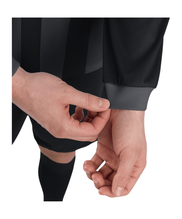 JAKO Inter Trikot langarm Schwarz Grau Kids F801 - schwarz