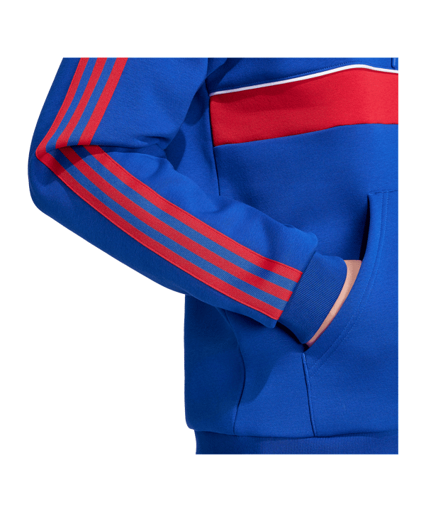 adidas Manchester United Originals Sweatshirt à capuche Bleu - bleu