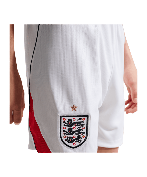 Nike FA England Short Home WM 2026 Kids Weiß F100 - weiss