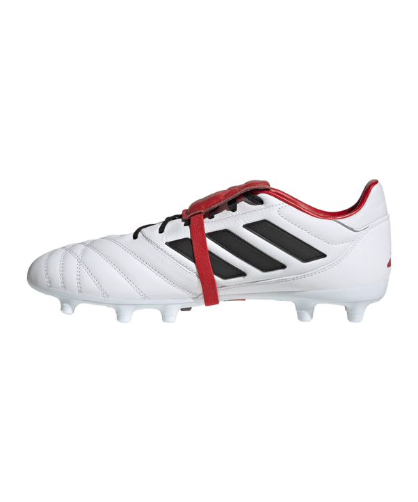 adidas COPA Gloro FG Weiss Rot Schwarz - weiss