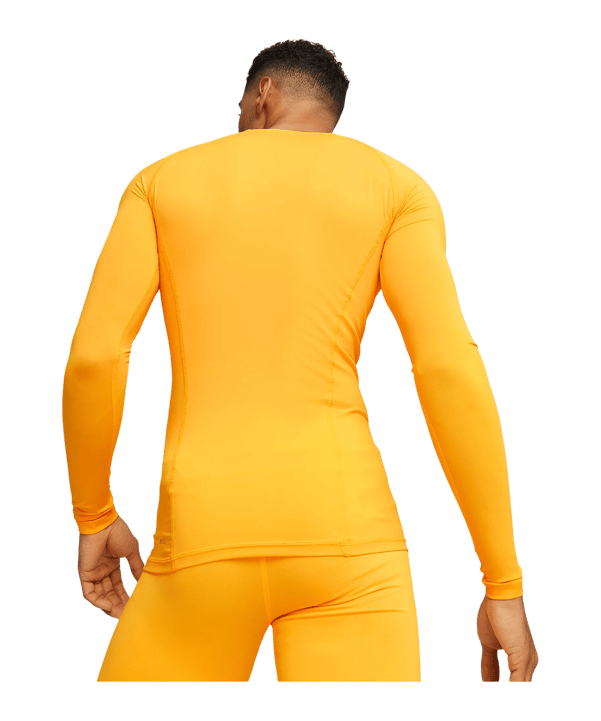 PUMA LIGA Baselayer Sweatshirt Orange F076 - orange