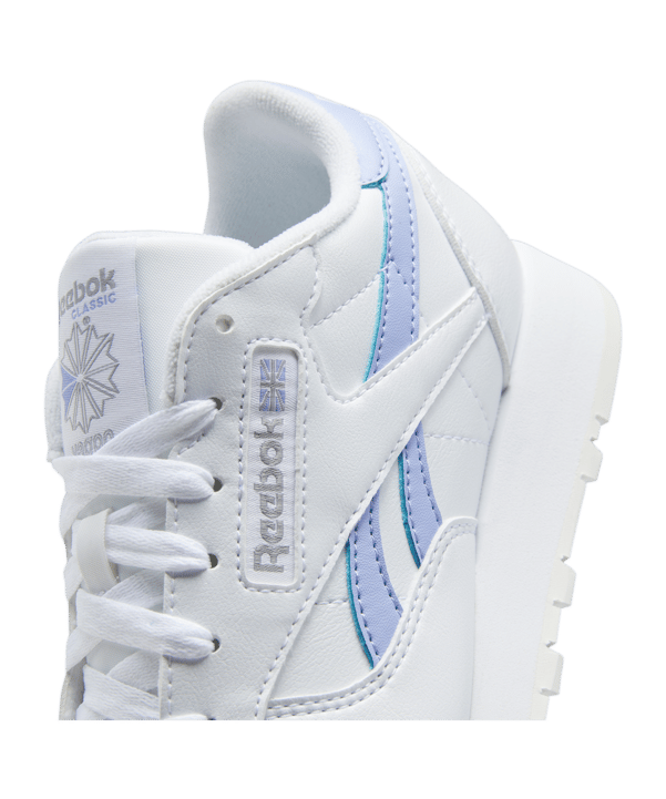 Reebok Classic Vegan Damen Weiss Lila - weiss