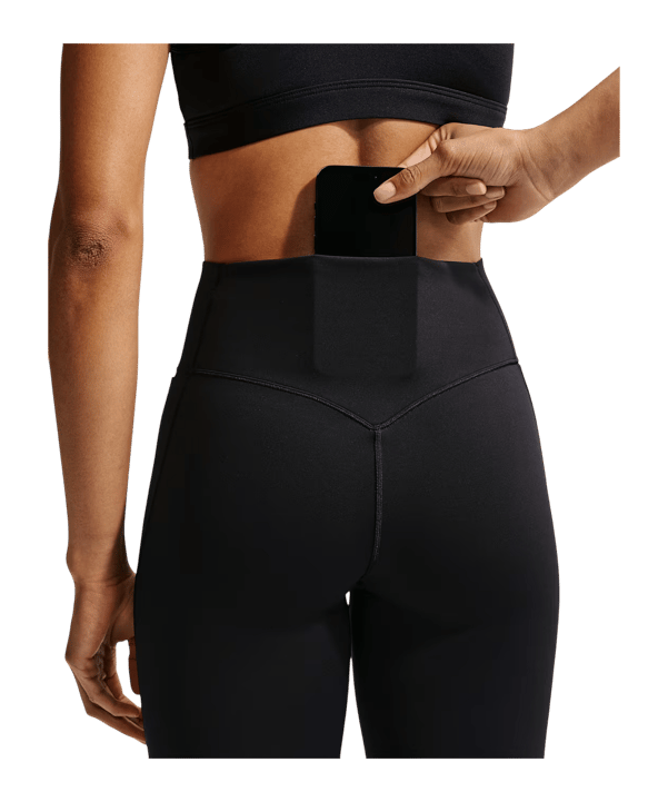 Nike Universa High Waisted Leggings Donna Nero C010 - nero