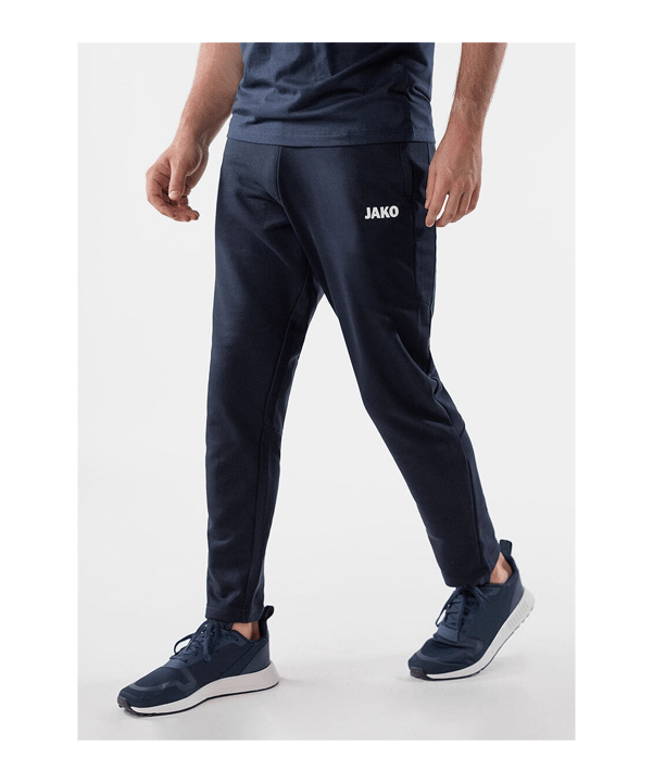 JAKO Base Trainingsbroek Blauw K009 - blauw