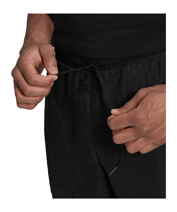 adidas Manchester United Icon Woven Jogginghose Schwarz - schwarz