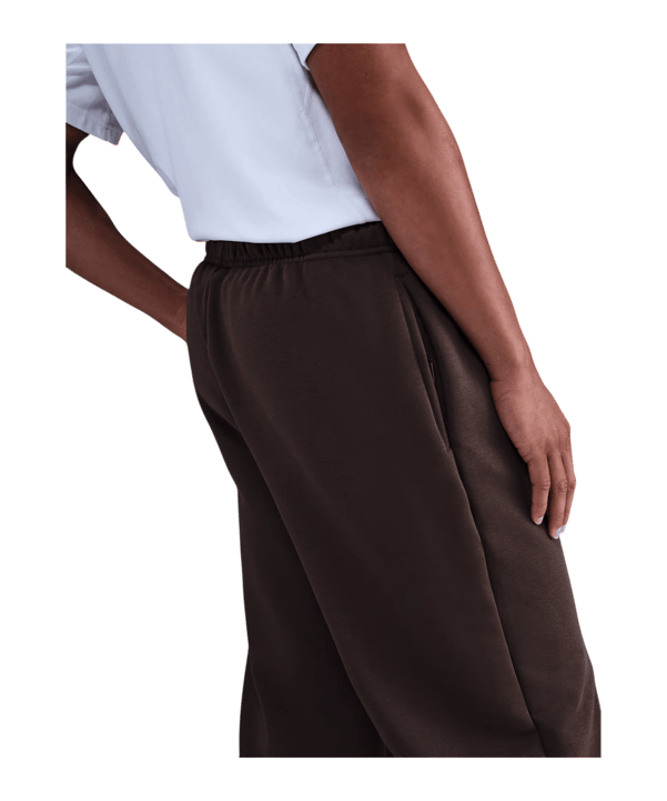 Nike Secondary Brushed Open Hem Hose Braun F237 - braun