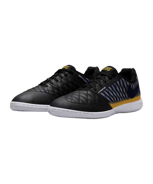 Nike Lunar Gato II IC Halle Schwarz F009 - schwarz