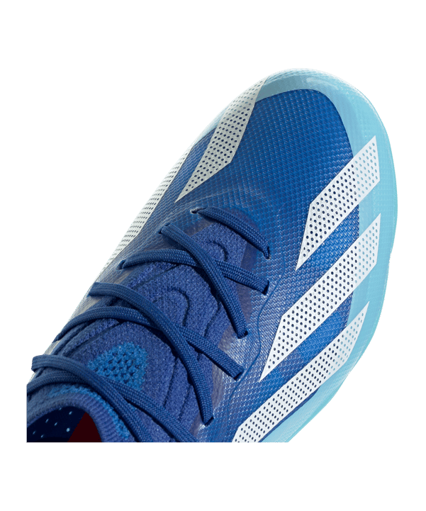 adidas X Crazyfast.1 FG Marinerush Kids Blau Weiss Orange - blau