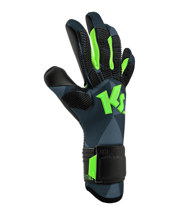 KEEPERsport Varan8 Champ Power Demon Torwarthandschuhe Schwarz - schwarz