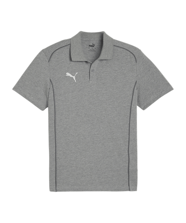 PUMA teamFINAL Casuals Poloshirt Grau F33 - grau