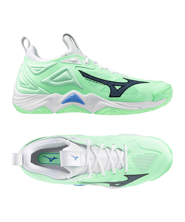 Mizuno Wave Momentum 3 Schuh Grün F87 - gruen