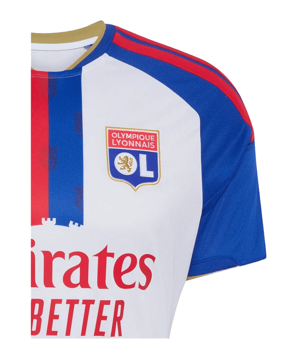 adidas Olympique Lyon Trikot Home 2026/2027 Kids Weiß - weiss