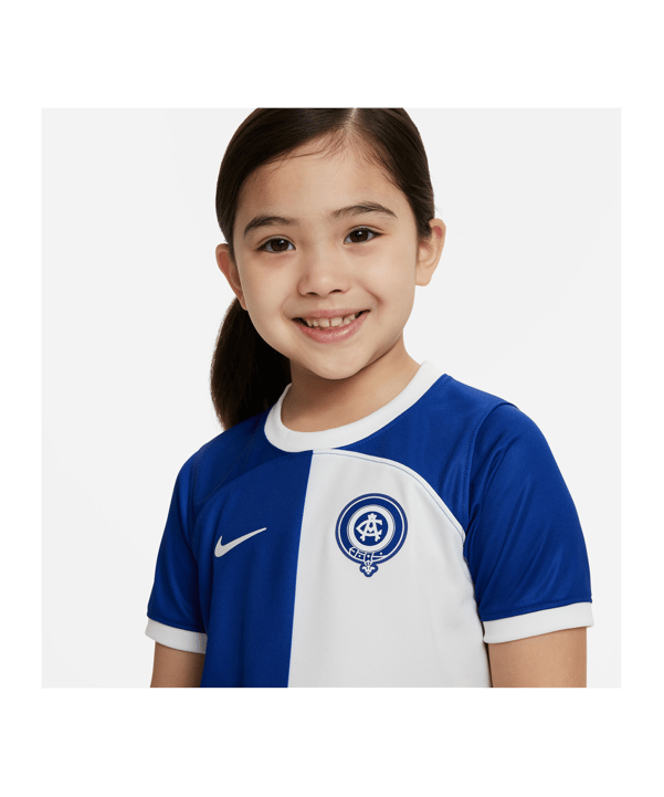 Nike Atletico Madrid Minikit Away 2023/2024 Blau Kids F418 - blau