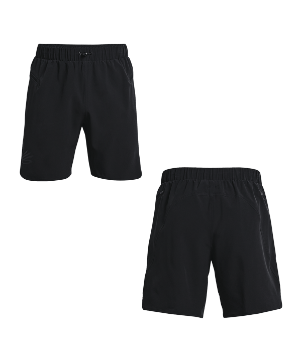 Under Armour Curry Undrtd Utility Short Schwarz F001 - schwarz