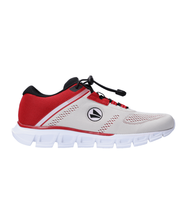 JAKO Freizeitschuh Premium Flow Weiss Rot F718 - weiss