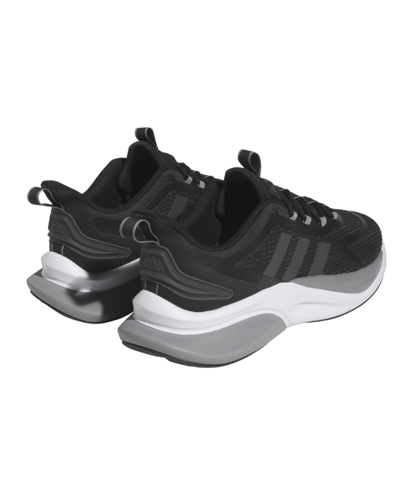 adidas AlphaBounce Laufschuh - schwarz