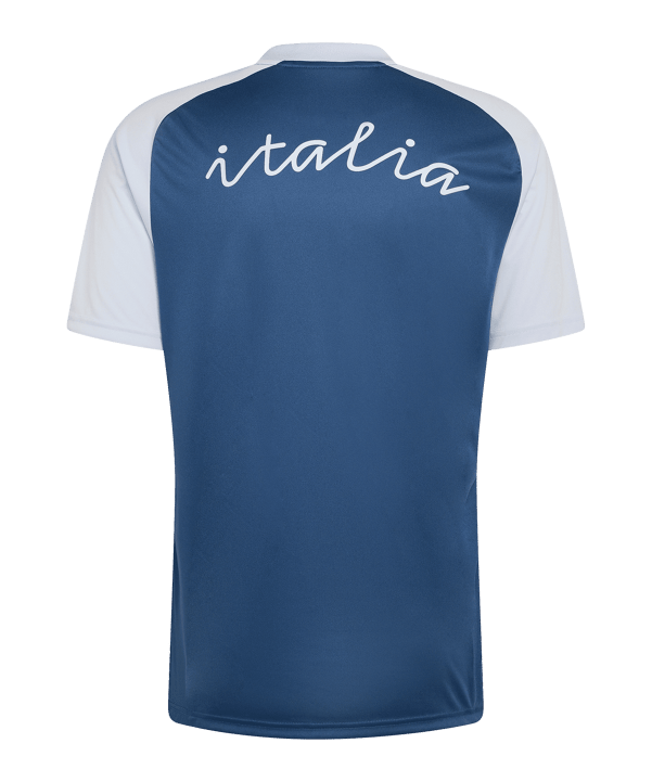 adidas FIGC Italien Prematch Trikot Away WM 2026 Blau - blau