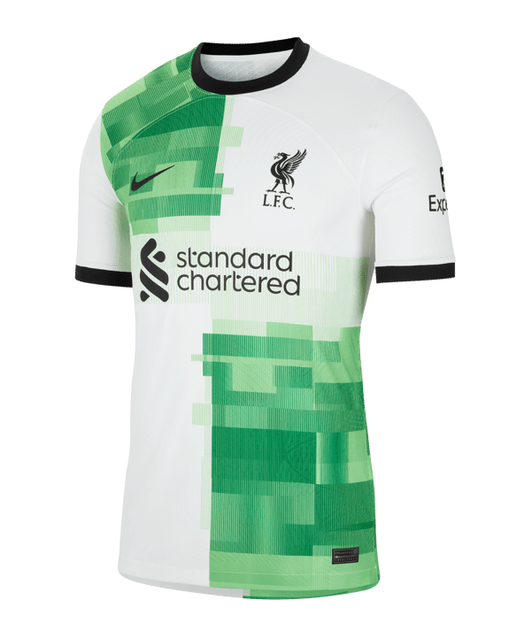 Nike FC Liverpool Auth. Trikot Away 2023/2024 Weiss F101 - weiss