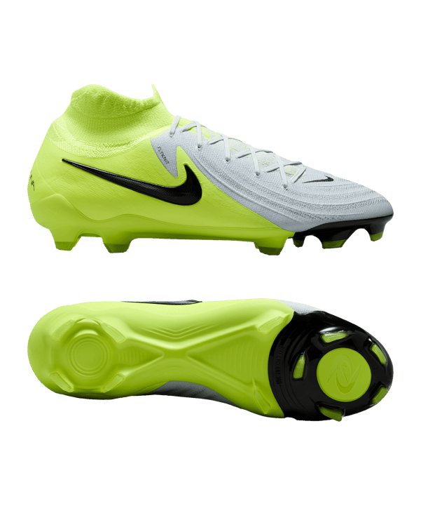 Nike Phantom Luna II Pro FG Mad Voltage Silber Schwarz F003 - silber