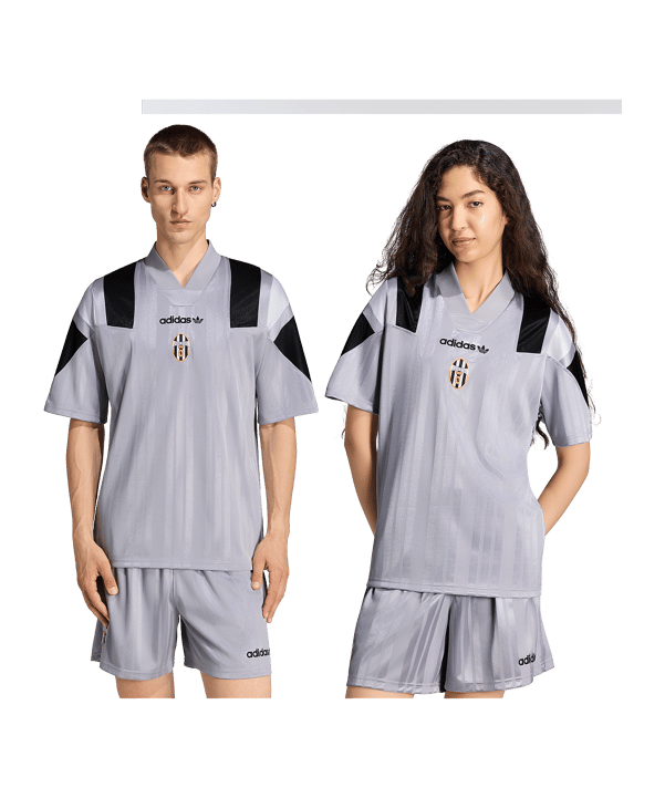 adidas Juventus Turin EQT Trikot Grau