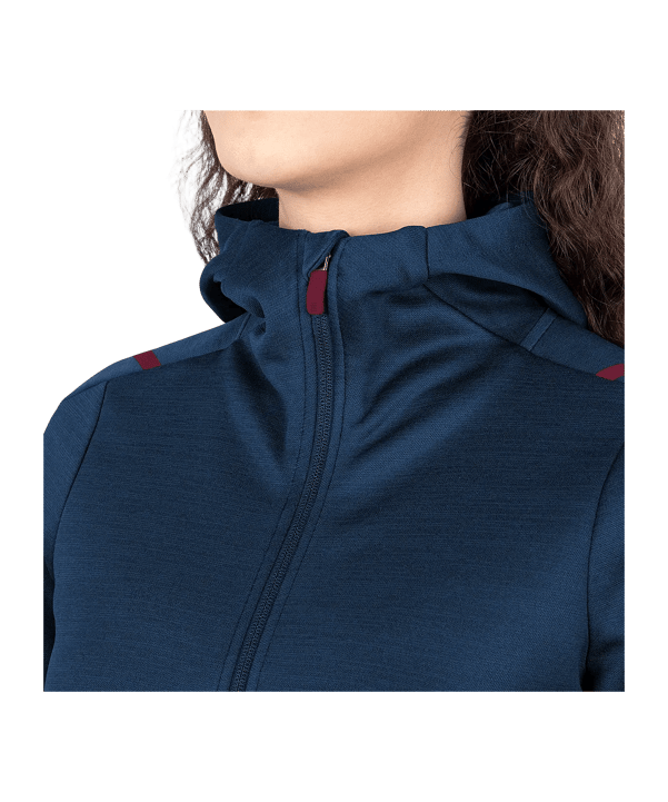 JAKO Jas met capuchon Blauw K513 - blauw