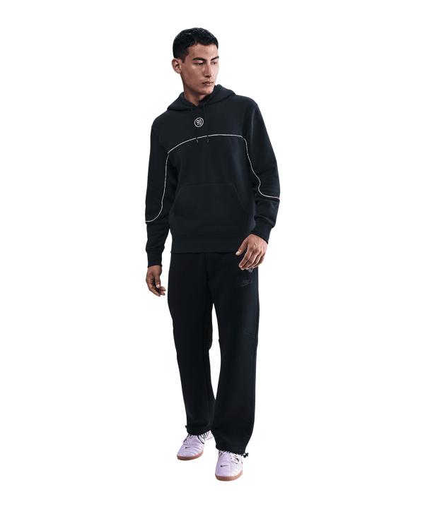 Nike Club T90 Hoody Schwarz F010 - schwarz