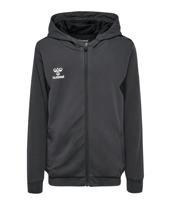 Hummel AUTHENTIC PL Kapuzenjacke Kids Grau F1525 - grau