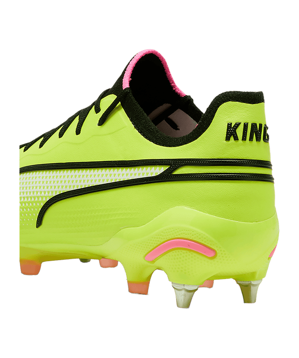 PUMA KING Ultimate MxSG Gelb Schwarz Pink F03 - gruen