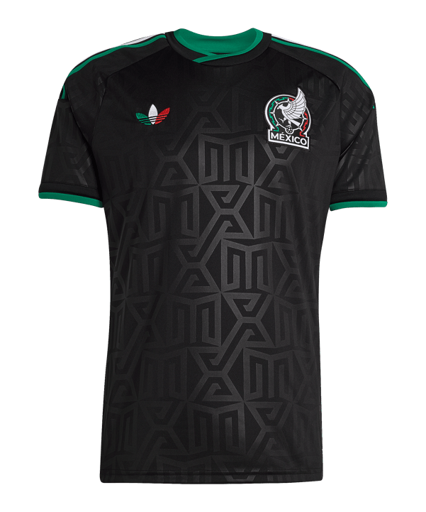 adidas FMF Mexiko Trikot 3rd WM 2026 Schwarz - schwarz