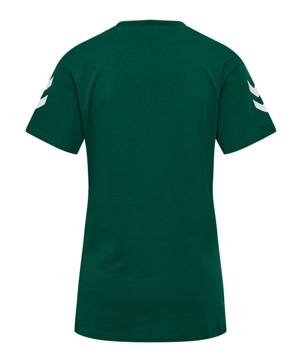 Hummel Go 2.0 Chevron T-Shirt Damen Grün F6140 - gruen
