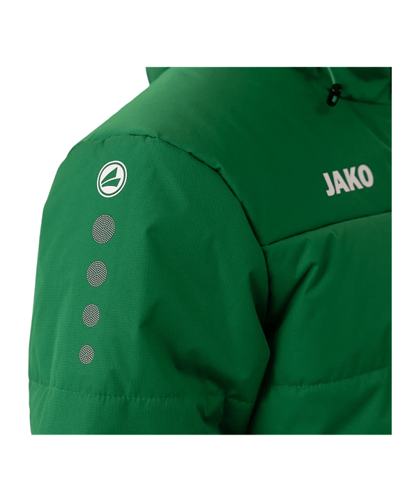 JAKO Giacca con cappuccio verde C200 - verde